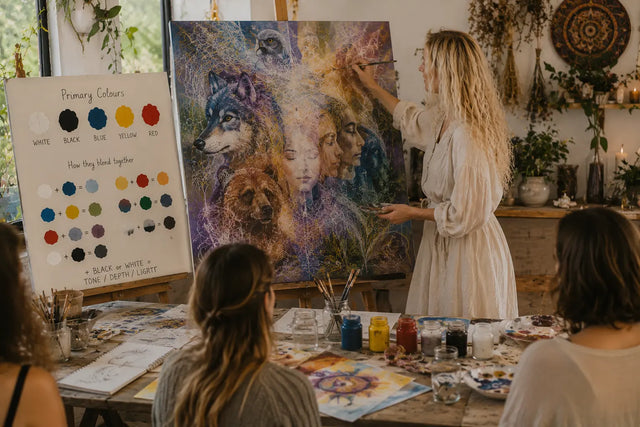 Prism Color Painting Workshop