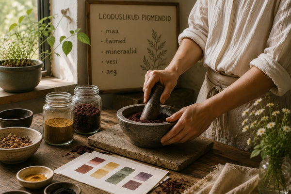 Natural Pigments Making