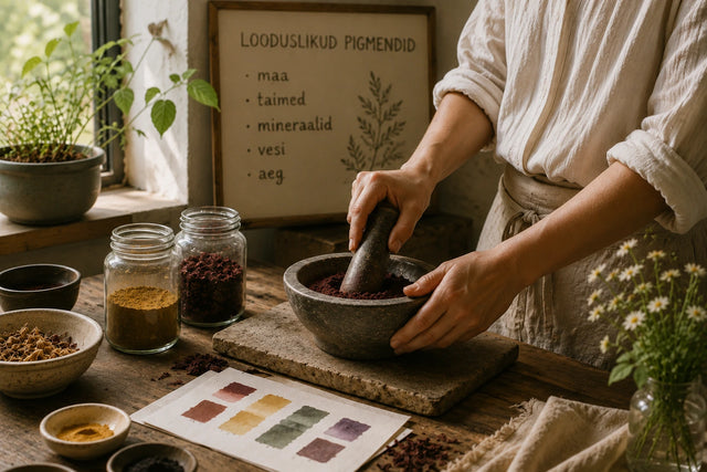 Natural Pigments Making
